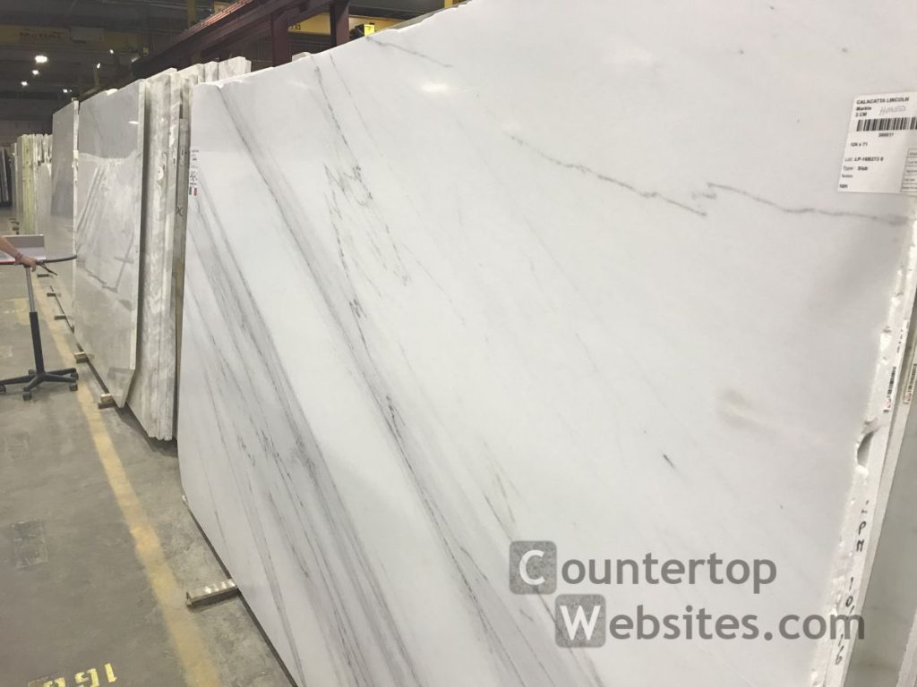 Calacatta Lincoln Honed Marble Countertop Websites